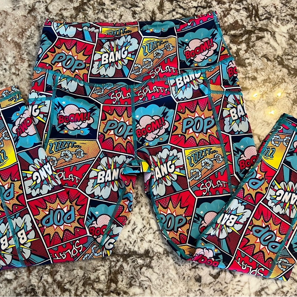 Small Constantly Varied Gear Leggings Womens Squats Approved Boom Bang Paw